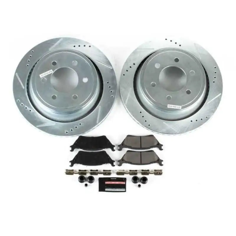 Power Stop 12-18 Ford F-150 Rear Z23 Evolution Sport Brake Kit k6271