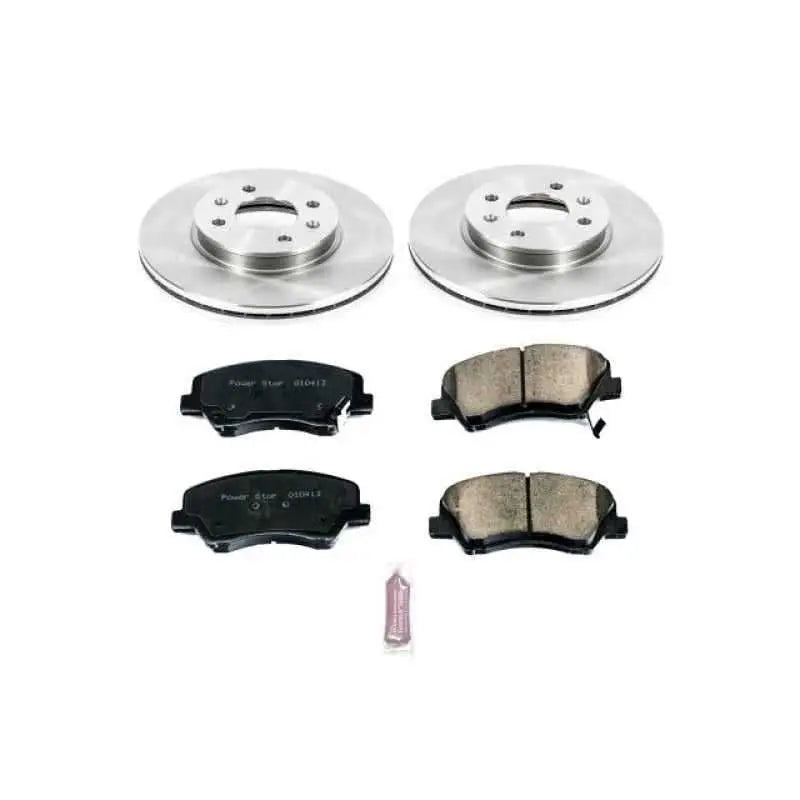 Power Stop 12-18 Hyundai Accent Front Autospecialty Brake Kit koe6508