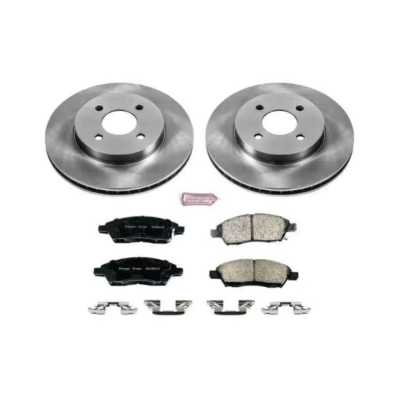 Power Stop 12-18 Nissan Versa Front Autospecialty Brake Kit koe6096