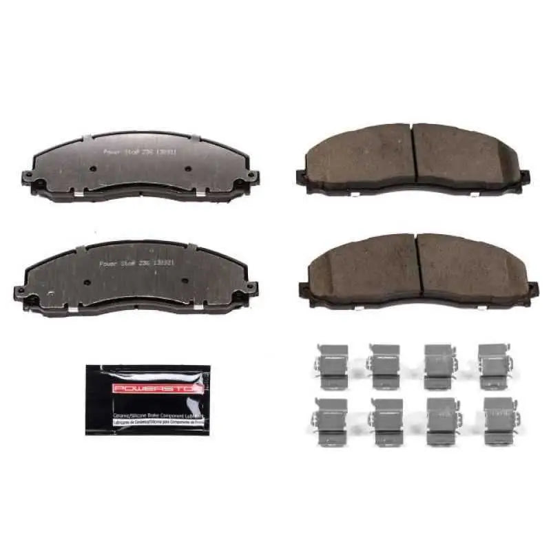 Power Stop 12-19 Ford F-250 Super Duty Front Z36 Truck & Tow Brake Pads w/Hardware z36-1680