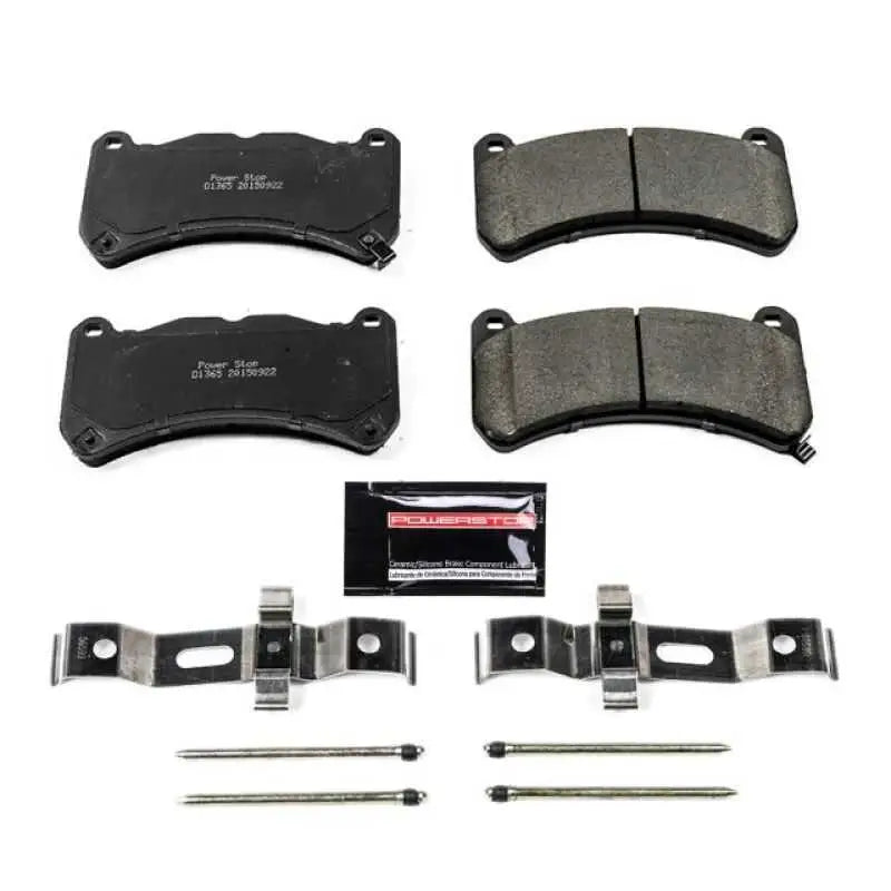 Power Stop 13-14 Ford Mustang Front Z23 Evolution Sport Brake Pads w/Hardware z23-1365