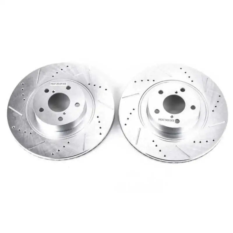 Power Stop 13-16 Scion FR-S Front Evolution Drilled & Slotted Rotors - Pair jbr1165xpr
