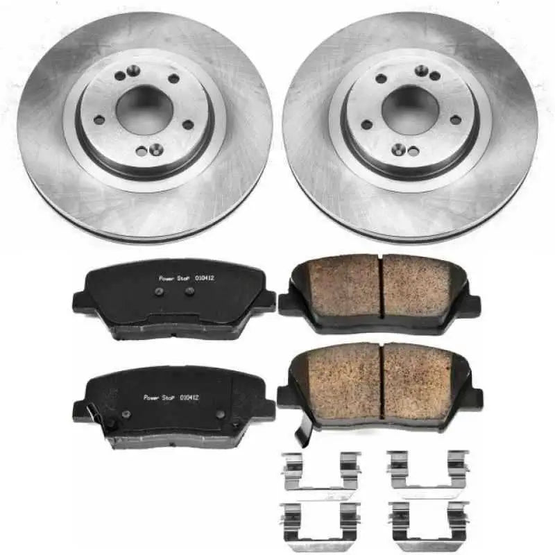 Power Stop 13-18 Hyundai Santa Fe Sport Front Autospecialty Brake Kit koe7064