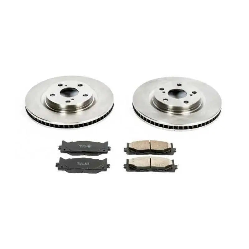 Power Stop 13-18 Lexus ES300h Front Autospecialty Brake Kit koe3053
