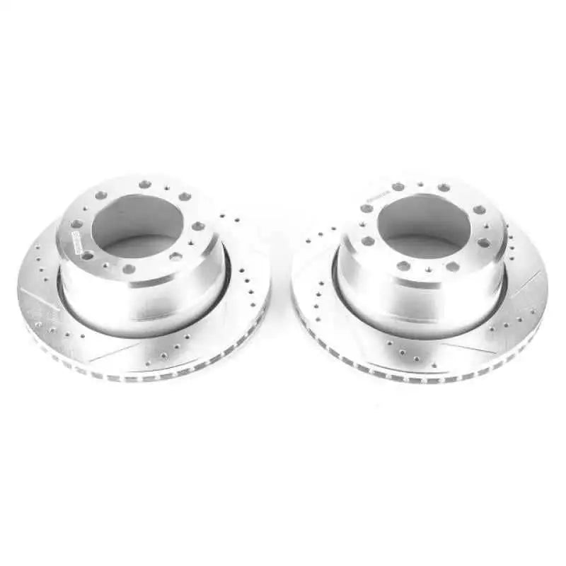 Power Stop 13-18 Ram 3500 Rear Evolution Drilled & Slotted Rotors - Pair ar83067xpr