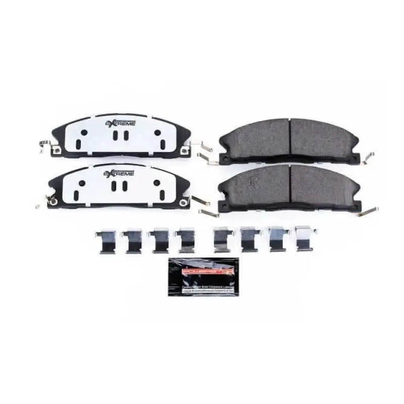 Power Stop 13-19 Ford Explorer Front Z36 Truck & Tow Brake Pads w/Hardware z36-1611