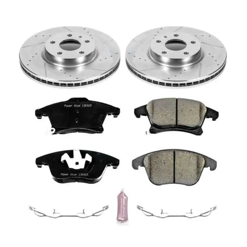 Power Stop 13-19 Ford Fusion Front Z23 Evolution Sport Brake Kit k6399