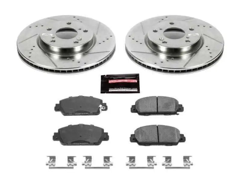 Power Stop 13-19 Honda Accord Front Z23 Evolution Sport Brake Kit k6515