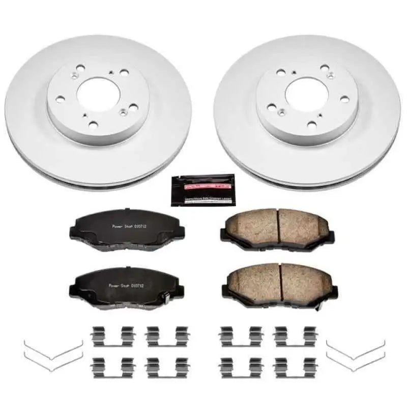 Power Stop 14-15 Acura ILX Front Z17 Evolution Geomet Coated Brake Kit crk1043