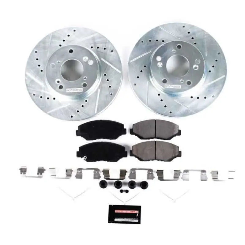 Power Stop 14-15 Acura ILX Front Z23 Evolution Sport Brake Kit k1043