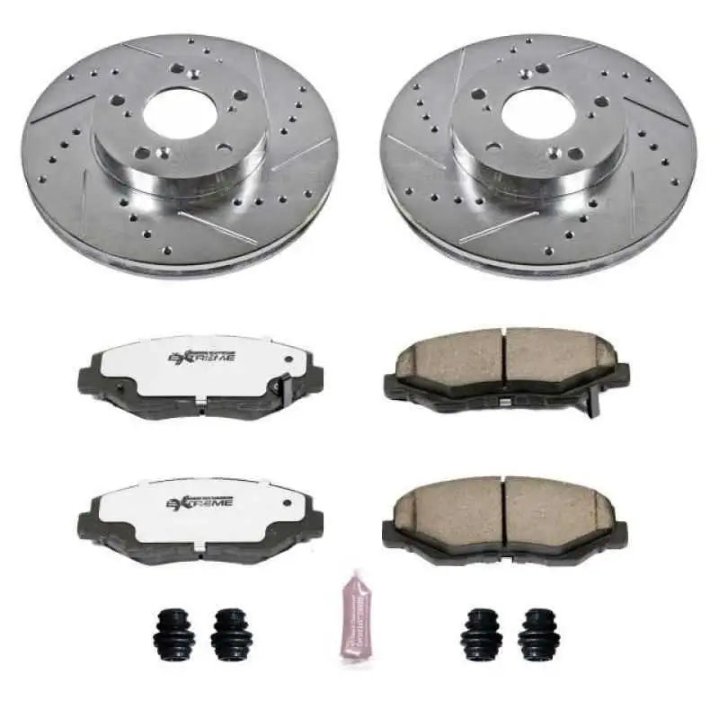 Power Stop 14-15 Acura ILX Front Z26 Street Warrior Brake Kit k1043-26
