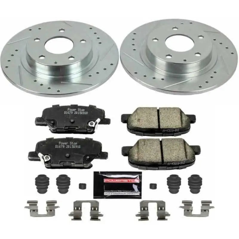 Power Stop 14-15 Mazda 6 Rear Z23 Evolution Sport Brake Kit k6969