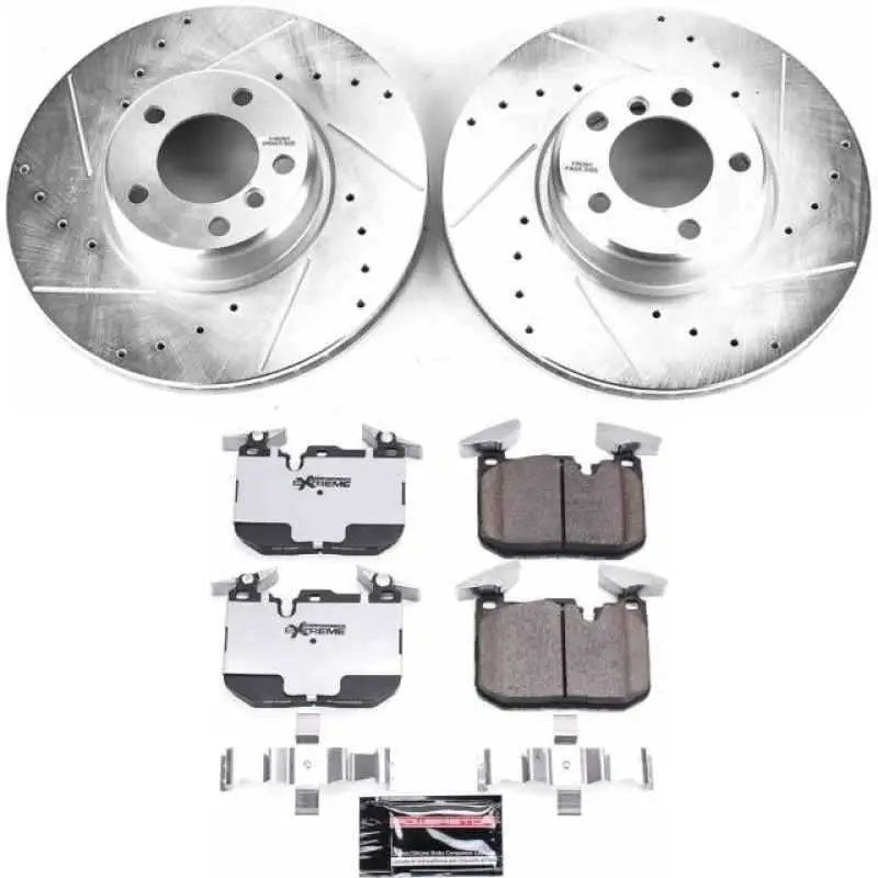 Power Stop 14-16 BMW 228i Front Z26 Street Warrior Brake Kit k6653-26
