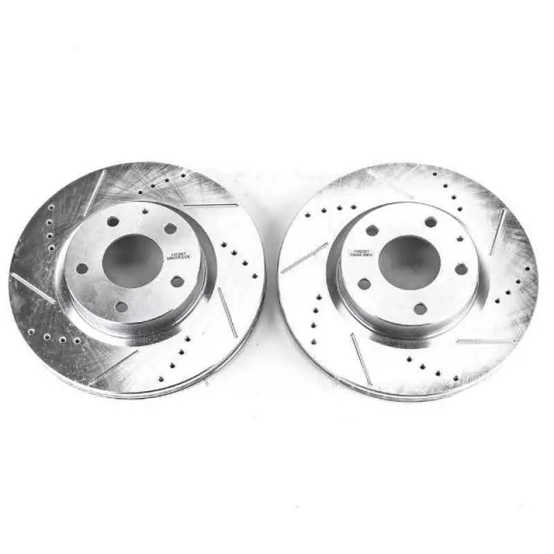 Power Stop 14-18 Mazda 3 Front Evolution Drilled & Slotted Rotors - Pair jbr1598xpr
