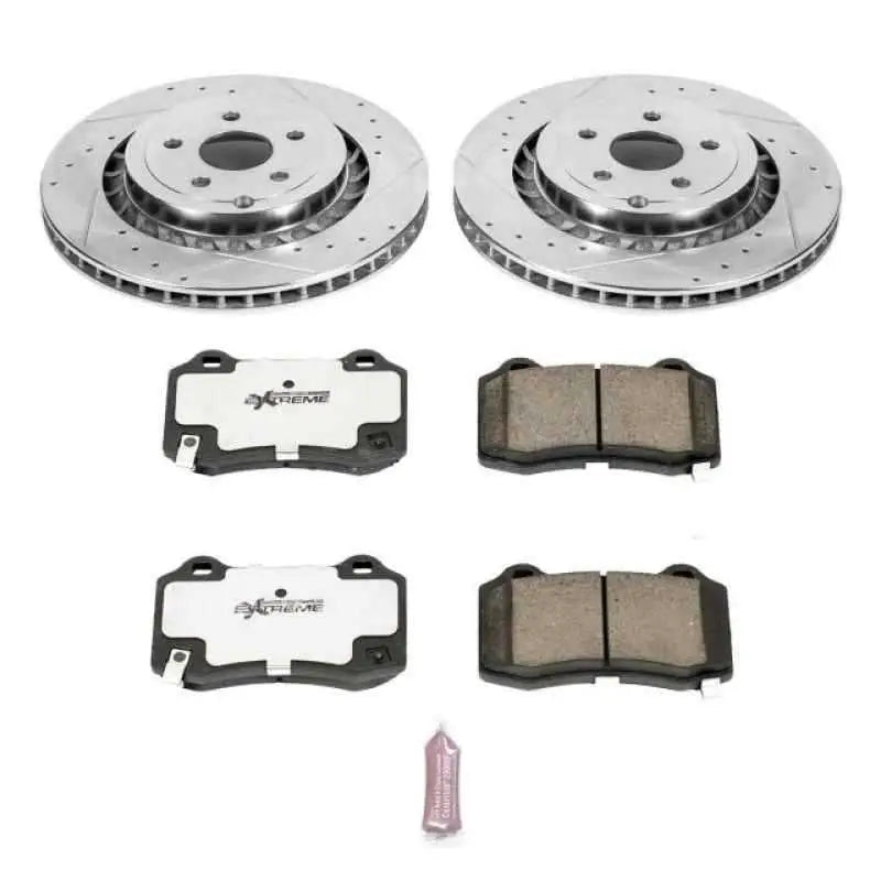 Power Stop 15-17 Chevrolet SS Rear Z26 Street Warrior Brake Kit k6994-26