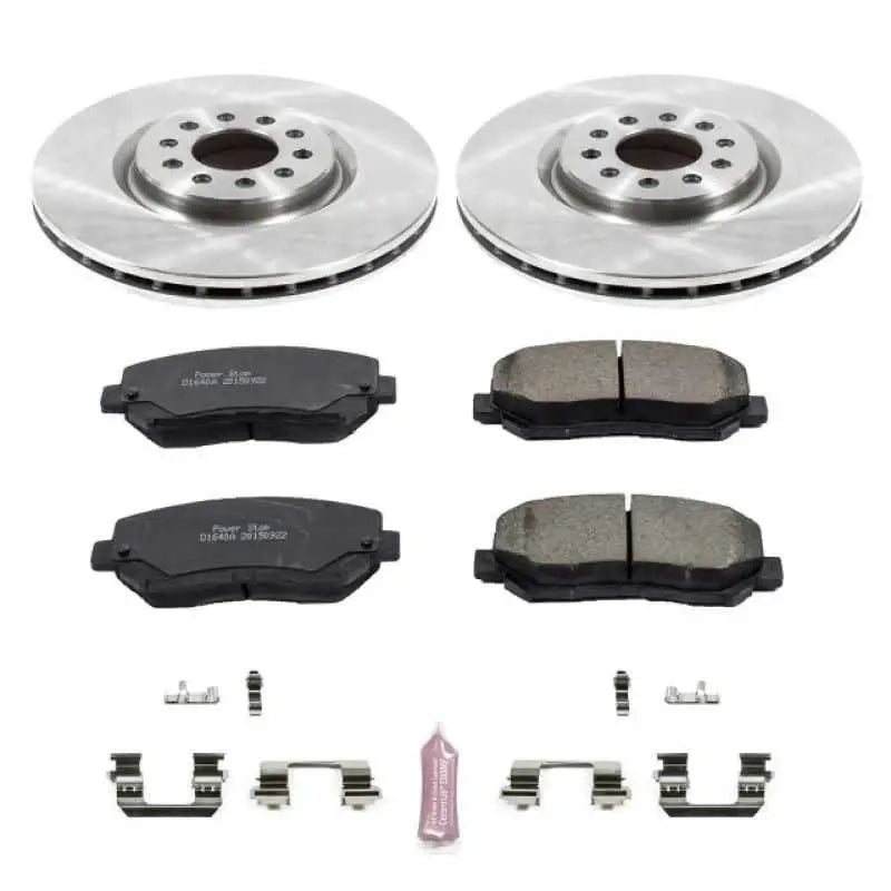 Power Stop 15-17 Chrysler 200 Front Autospecialty Brake Kit koe6538