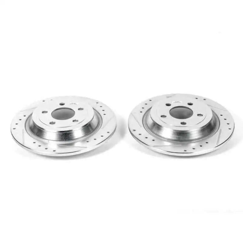 Power Stop 15-17 Ford F-150 Rear Evolution Drilled & Slotted Rotors - Pair ar85164xpr