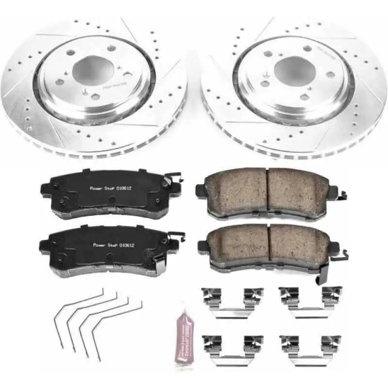 Power Stop 15-17 Honda Odyssey Front Z23 Evolution Sport Brake Kit k6959