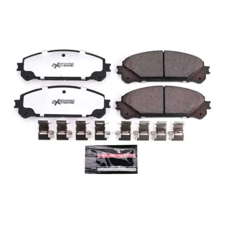 Power Stop 15-17 Lexus NX200t Front Z36 Truck & Tow Brake Pads w/Hardware z36-1324