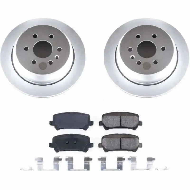 Power Stop 15-18 Chevrolet Colorado Rear Z17 Evolution Geomet Coated Brake Kit crk7127