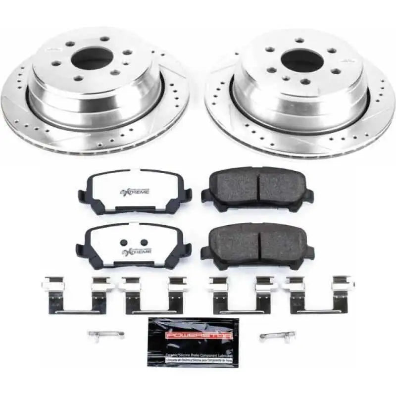Power Stop 15-18 Chevrolet Colorado Rear Z36 Truck & Tow Brake Kit k7127-36
