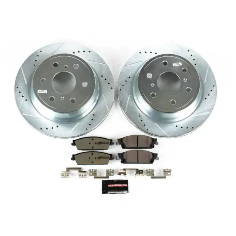 Power Stop 15-19 Cadillac Escalade Rear Z36 Truck & Tow Brake Kit k6562-36