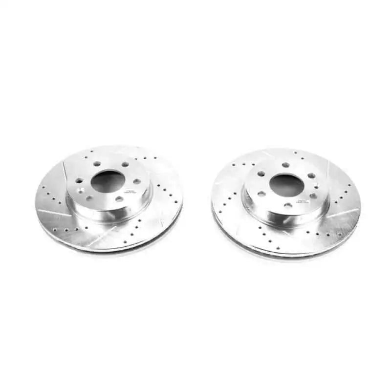 Power Stop 15-19 Chevrolet Colorado Front Evolution Drilled & Slotted Rotors - Pair ar82188xpr