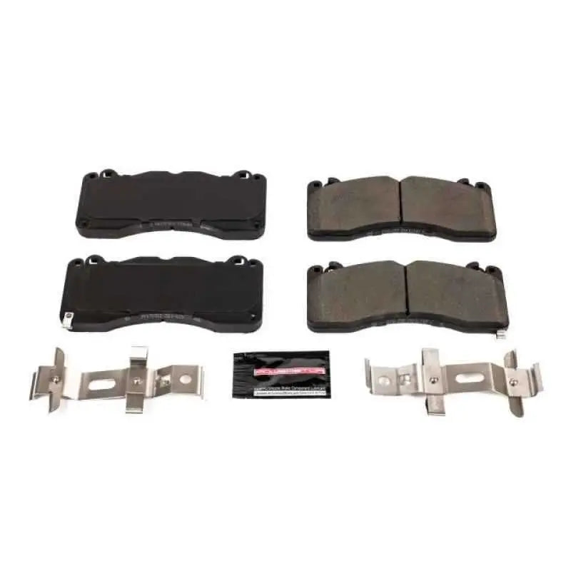 Power Stop 15-19 Ford Mustang Front Z23 Evolution Sport Brake Pads w/Hardware z23-1792