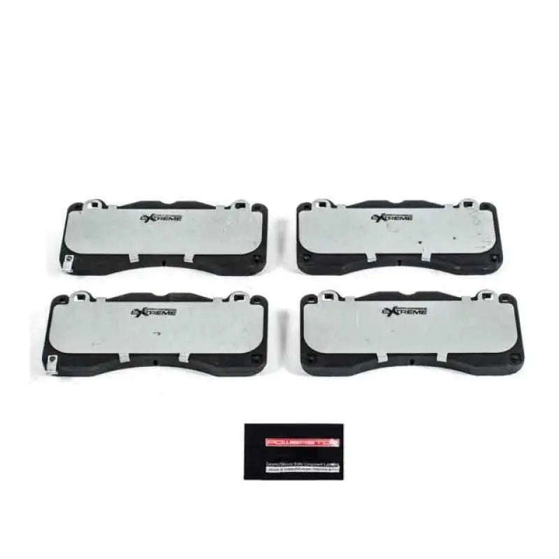 Power Stop 15-19 Ford Mustang Front Z26 Extreme Street Brake Pads w/Hardware z26-1792