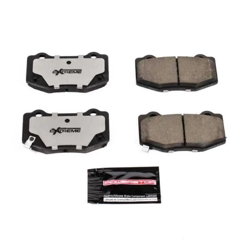 Power Stop 16-19 Cadillac ATS Rear Z26 Extreme Street Brake Pads w/Hardware z26-1718