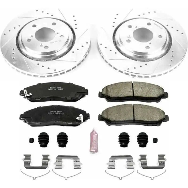Power Stop 17-19 Acura MDX Front Z23 Evolution Sport Brake Kit k7352