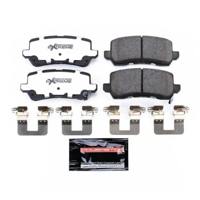 Power Stop 17-19 Acura MDX Rear Z26 Extreme Street Brake Pads w/Hardware z26-1698