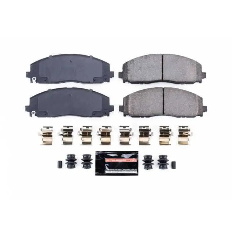 Power Stop 17-19 Chrysler Pacifica Front Z23 Evolution Sport Brake Pads w/Hardware z23-1589