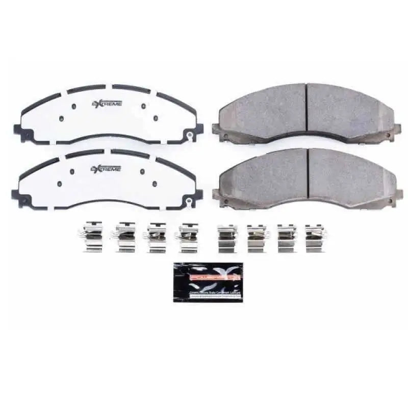 Power Stop 17-19 Ford F-450 Super Duty Front Z36 Truck & Tow Brake Pads w/Hardware z36-2018