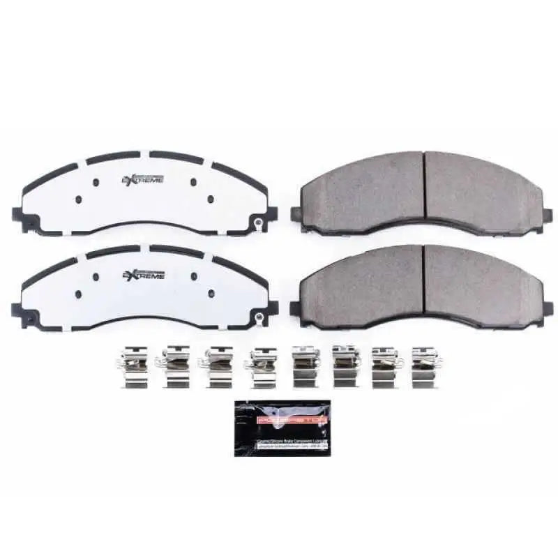 Power Stop 17-19 Ford F-450 Super Duty Rear Z36 Truck & Tow Brake Pads w/Hardware z36-2018a