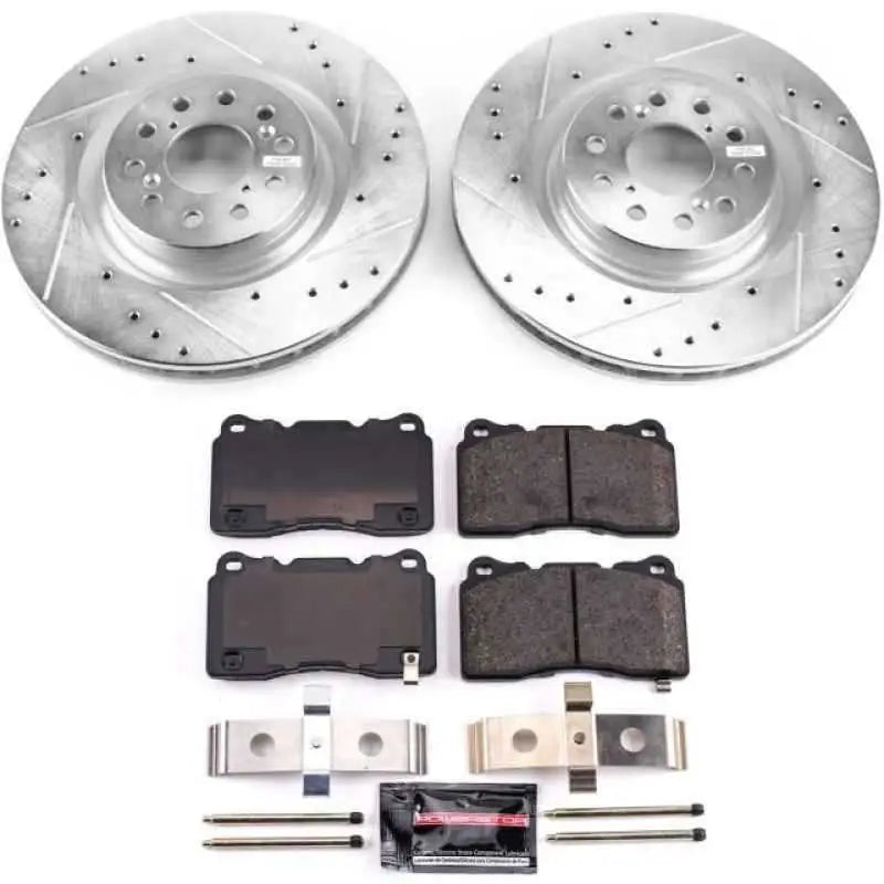 Power Stop 17-19 Honda Civic Front Z23 Evolution Sport Brake Kit k7869