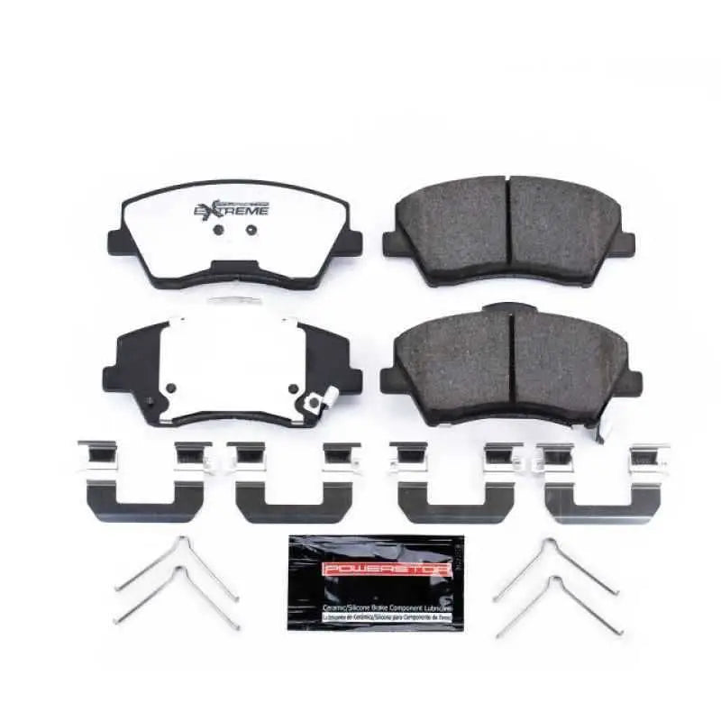 Power Stop 17-19 Hyundai Elantra Front Z36 Truck & Tow Brake Pads w/Hardware z36-1912