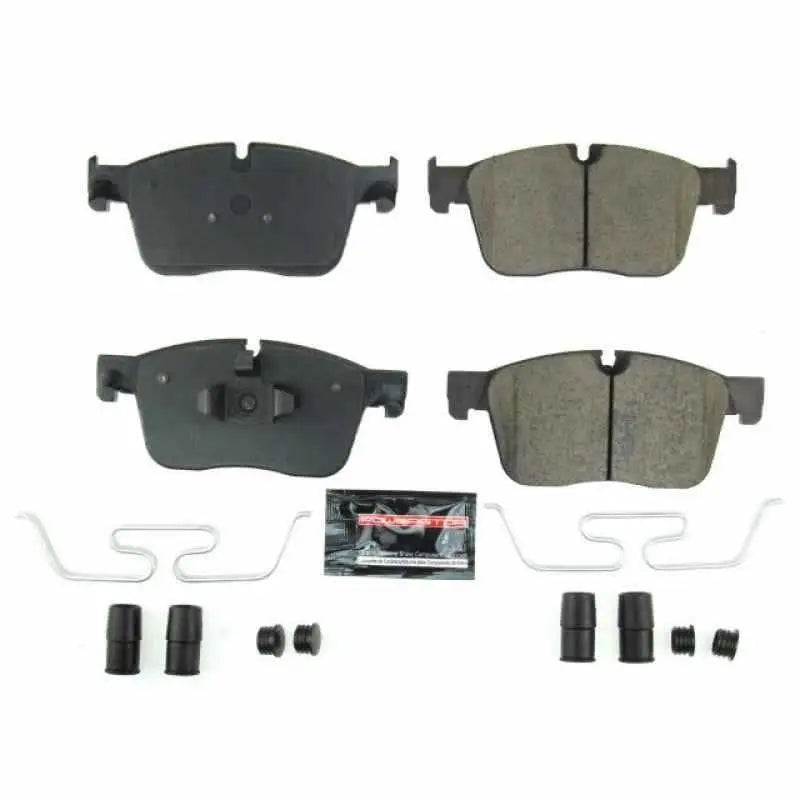 Power Stop 17-19 Jaguar F-Pace Front Z23 Evolution Sport Brake Pads w/Hardware z23-1861