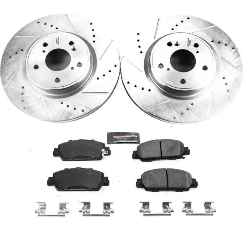 Power Stop 18-19 Honda Accord Front Z23 Evolution Sport Brake Kit k8165