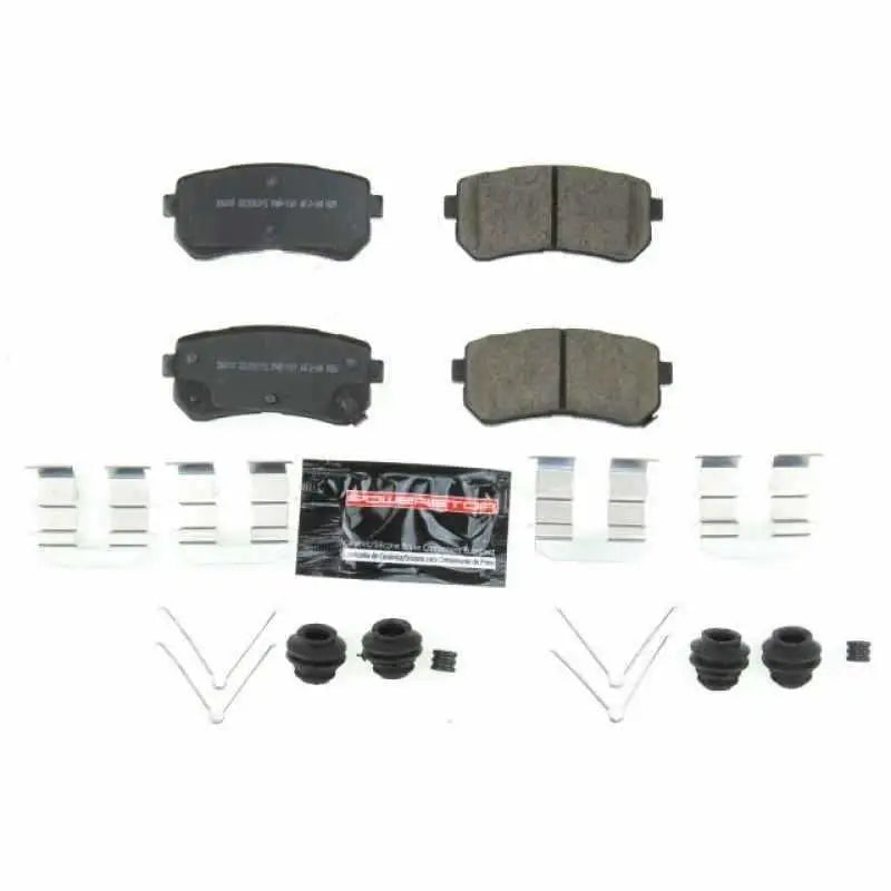 Power Stop 18-19 Hyundai Kona Rear Z23 Evolution Sport Brake Pads w/Hardware z23-6010