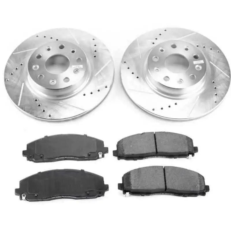 Power Stop 18-19 Jeep Wrangler Front Z23 Evolution Sport Brake Kit k7941