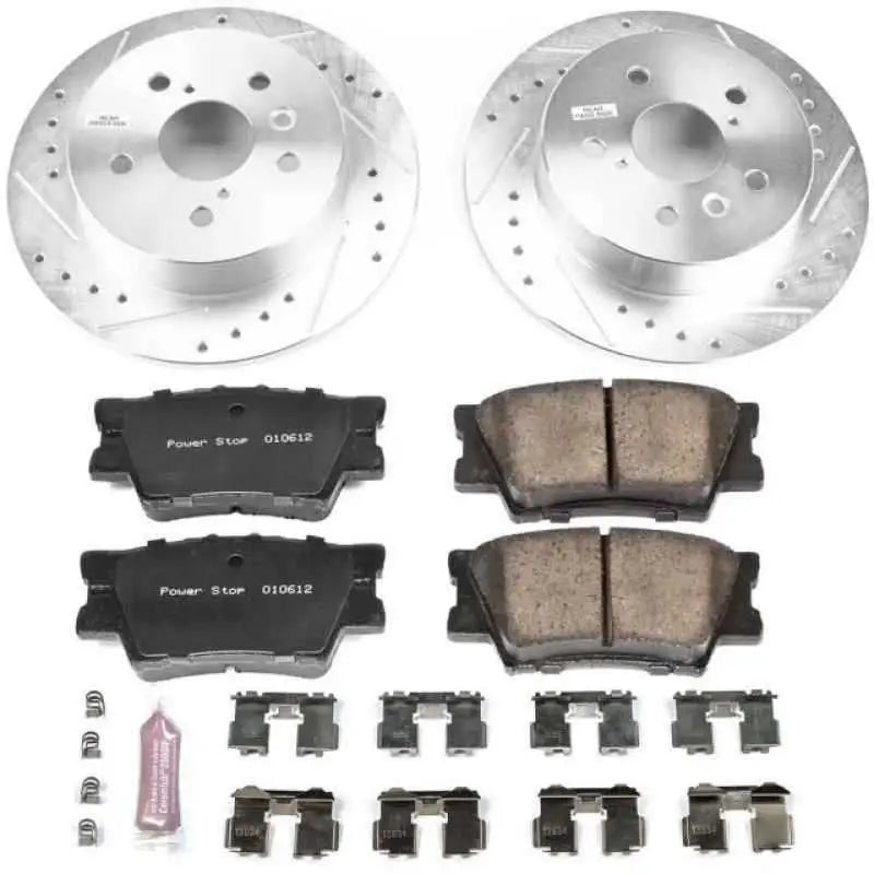 Power Stop 18-19 Toyota Camry Rear Z23 Evolution Sport Brake Kit k7905