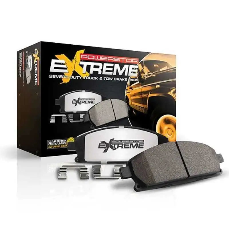 Power Stop 18-21 Jeep Grand Cherokee Rear Z36 Truck & Tow Brake Pads w/Hardware z36-1053b