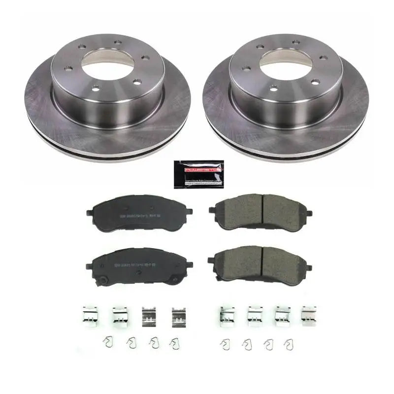 Power Stop 19-21 Ford Ranger Rear Autospecialty Brake Kit psbkoe8430