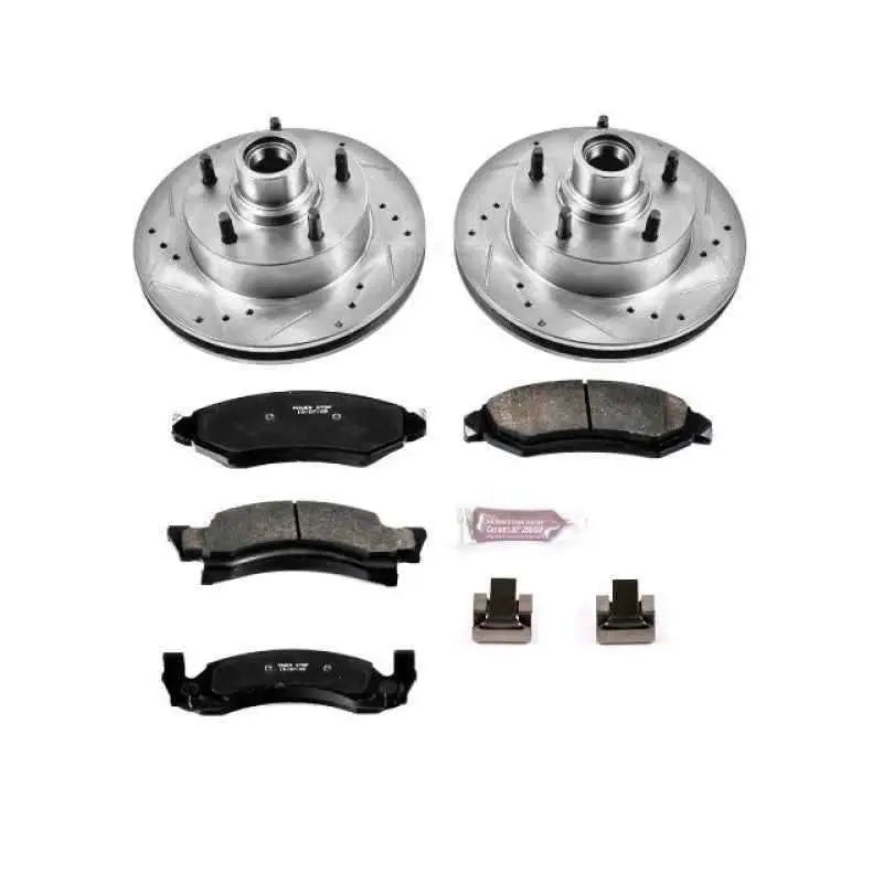 Power Stop 1986 Ford E-150 Front Z23 Evolution Sport Brake Kit k2578