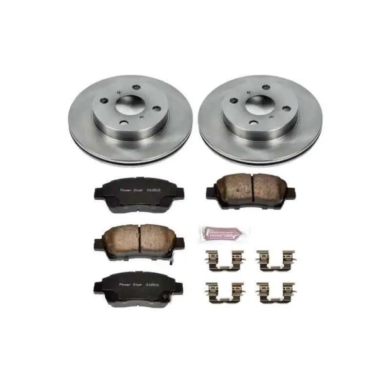 Power Stop 2000 Toyota Echo Front Autospecialty Brake Kit koe5223