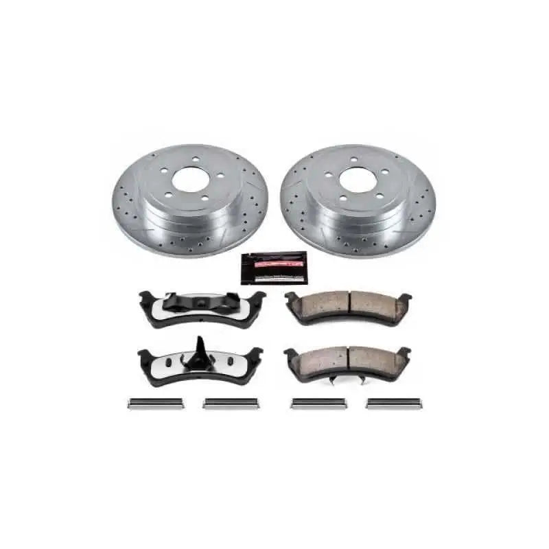 Power Stop 2003 Ford Explorer Sport Rear Z36 Truck & Tow Brake Kit k1770-36