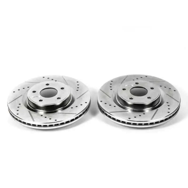 Power Stop 2013 Infiniti JX35 Front Evolution Drilled & Slotted Rotors - Pair JBR1559XPR