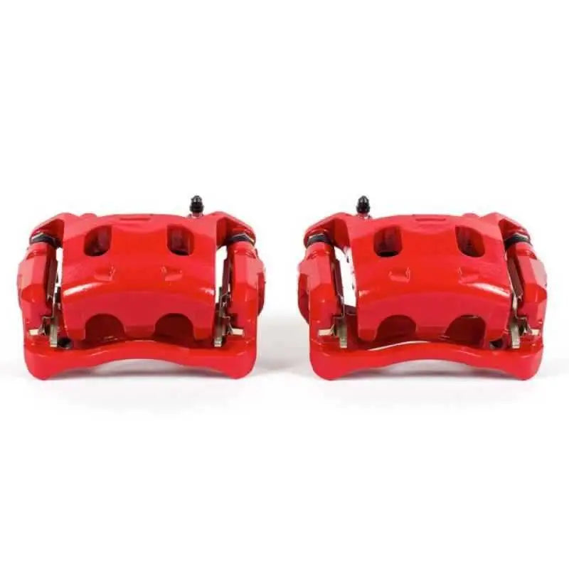 Power Stop 2013 Infiniti JX35 Front Red Calipers w/Brackets - Pair S7100