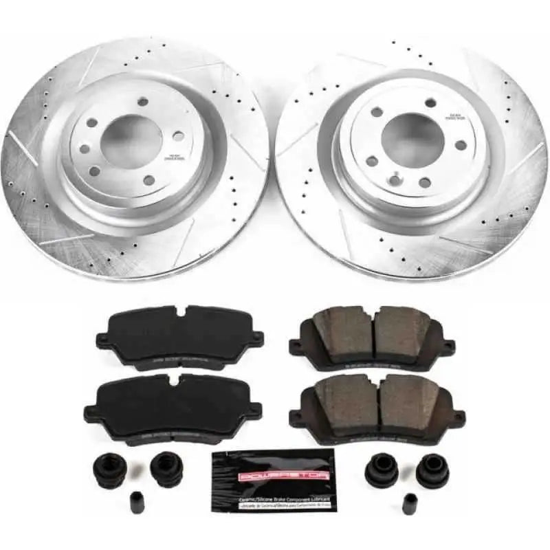 Power Stop 2017 Land Rover Discovery Rear Z23 Evolution Sport Brake Kit k7174